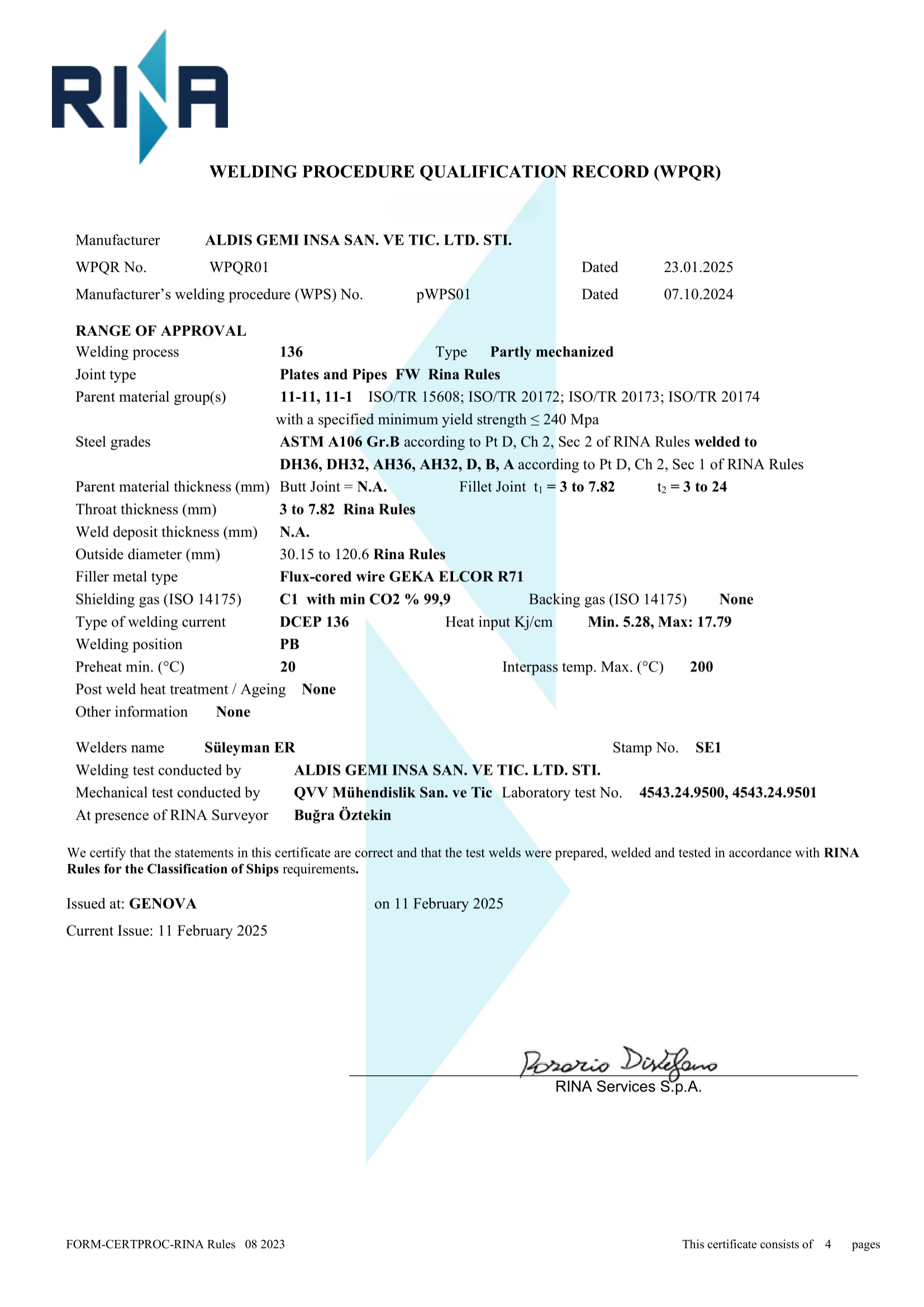Certificate 2